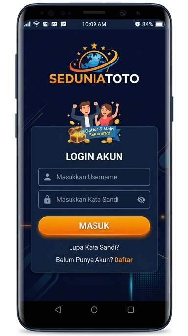Masuk akun seduniatoto dengan mudah dan cepat